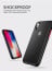 Vaku ® Apple iPhone XS Max Translucent Armor Case with 3 sets of Colored buttons PC Case
