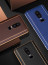 Vaku ® OnePlus 6 Vertical Leather Stitched Gold Electroplated Soft TPU Back Cover