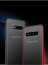 Vaku ® Samsung Galaxy S10 Translucent Armor Case + Extra Color Buttons Back Cover