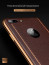 VAKU ® Apple iPhone 7 Plus Vertical Leather Stitched Gold Electroplated Soft TPU Back Cover
