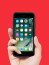 Vaku ® Apple iPhone 8 Retro Video Gaming Console 26 in 1 Games Like Tetris, Shooting, Racing, Tank, Memory etc. + Drop-Protection Back Cover