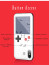 Vaku ® Apple iPhone X / XS Retro Video Gaming Console 26 in 1 Games Like Tetris, Shooting, Racing, Tank, Memory etc. + Drop-Protection Back Cover
