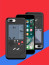 Vaku ® Apple iPhone 8 Retro Video Gaming Console 26 in 1 Games Like Tetris, Shooting, Racing, Tank, Memory etc. + Drop-Protection Back Cover