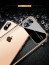 Vaku ® Apple iPhone XS Max Dual Polarized Glossy Edition + Full Logo Display Electroplated Shine Case