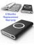 VAKU ® Wire-less FAST Charging PowerBank ABS Body With Digital Display High Power 10,000 mAh Dual-USB Output Power Bank