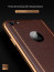 VAKU ® Vertical Leather Stitched Gold Electroplated Soft TPU Back Cover