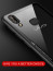 Vaku ® Vivo V9 GLASSINO Luxurious Edition Ultra-Shine Silicone Frame Ultra-Thin Case Transparent Back Cover