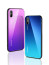 Vaku ® Apple iPhone X Optical zoom Series Glass Ultra-Shine Luxurious Tempered Finish Silicone Frame Thin Back Cover