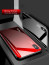 Vaku ® Apple iPhone X Optical zoom Series Glass Ultra-Shine Luxurious Tempered Finish Silicone Frame Thin Back Cover