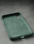 VAKU ® For Apple iPhone XR Alcantara Super Suede Logo Leather Cover