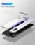Vaku ® Apple iPhone X / XS Iron-Man Series Auto-Fit Magnetic Technology Strong & Light Metallic Aluminum Case with Inbuilt Kickstand + Tempered Glass Back Cover