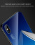 Vaku ® Apple iPhone X Optical zoom Series Glass Ultra-Shine Luxurious Tempered Finish Silicone Frame Thin Back Cover