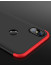 FCK ® Xiaomi Redmi Note 5 Pro 3-in-1 360 Series PC Case Dual-Colour Finish Ultra-thin Slim Front Case + Back Cover