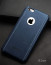 Vaku ® Apple iPhone 6 / 6S King Series 4-Layer Stitched Textured Leather Shell with Logo Display Back Cover