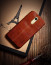 Vaku ® Redmi Note 4 Lexza Series Double Stitch Leather Shell with Metallic Logo Display Back Cover