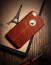 VAKU ® Apple iPhone 6 / 6S Nexza Series Double Stitch Leather Shell with Metallic Logo Display Back Cover