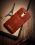 Vaku ® Redmi Note 3 Lexza Series Double Stitch Leather Shell with Metallic Logo Display Back Cover