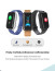 Vaku ® T89 TWS Smart Wireless Bluetooth 5.0 Headphone Fitness Bracelet Heart Rate Monitor Smart Wristband Sport Watch Men for Android and iOS
