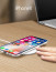 Vaku ® Apple iPhone XS GLASSINO Wireless Edition Soft Silicone 4 Frames Plus Ultra-Thin Case Transparent Cover