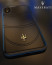 Maserati ® Apple iPhone XR GranTurismo Double Stitched Dual-Material Pure Leather Back Cover
