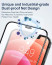 VAKU ® 2in1 Combo Apple iPhone 12 Mini Ignite Armor 10ft Shock-Proof Anti-Drop Case Back Cover with Dust filter Tempered Glass (Blue)