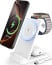 Vaku Luxos ® 23W Nexfold Magnetic Wireless Mag-Safe Charger Dock Station For iPhone 16/16 Plus/16 Pro/16 Pro Max, iPhone 15 14/13/12 Series / Airpods, Apple Watch Series 4 /3 /2 /1