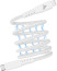 Vaku Luxos® SNAPPY Magnetic Auto-Fold Original iPhone Charger Cable Type C to Lightning Connector Fast Charging (mfi-certified), Nylon Braided for iPhone 14/ iPhone 13/ iPhone 12/ iPhone 11 & ios