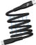 Vaku Luxos® Snappy Magnetic Auto-Fold Original iPhone Charger Cable Type C to Type C Connector Fast Charging (mfi-certified), Nylon Braided for iPhone 16/ iPhone 15 & ios