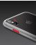 Vaku ® Apple iPhone X / XS Translucent Armor Case + Extra Color buttons Back Cover