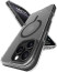Vaku Luxos ® Vortex Magpro Gel Cushion Slim Fit Shockproof Crystal Clear Camera Metal Ring Back Cover For iPhone