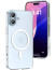 eller santé ® Apple iPhone 16 Plus Pureview MagPro Series Clear TPU Shockproof Scratch Resistant, Certified Mag-Safe Military-Grade Protection Back Cover