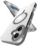 Vaku Luxos ® Vortex Magpro Gel Cushion Slim Fit Shockproof Crystal Clear Camera Metal Ring Back Cover For iPhone