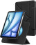 Vaku Luxos ® MAGVERSA Y-FOLD iPad (A16) 11th/10th Gen (2025/2022) 11/10.9-inch 360° Rotating Stand Transparent Back With Pencil Holder Cover Case