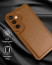 Vaku ® Samsung Galaxy S23 FE PU Leather Texture Soft Non-Slip Grip TPU Shockproof Phone Case Back Cover