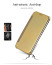 Vaku ® Samsung Galaxy E7 Mate Smart Awakening Mirror Folio Metal Electroplated PC Flip Cover
