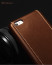 Vorson ® For Apple iPhone 8 Trak Series Sport Textured Leather Dual-Stitching Metallic Electroplated Finish Back Cover