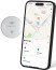Vaku Luxos® ORLOK Tag Air GPS Tracker Smart Tag Item Finder Keychain for Luggage, Pets, Bag Compatible with Apple Find My App MFi Certified with Replaceable Battery