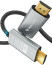 Vaku Luxos® SYNC FURY Gold Plated Nylon Braided HDMI to HDMI Cable 8K@60Hz Resolution Compatible with MacBook, iPad, Laptop, Chromebook, TV and Monitor