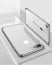 Vaku ® Apple iPhone 8 Plus CAUSEWAY Series Electroplated Shine Bumper Finish Full-View Display + Ultra-thin Transparent Back Cover