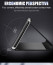 Vaku ® Vivo Y83 Mate Smart Awakening Mirror Folio Metal Electroplated PC Flip Cover