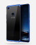 Vaku ® Vivo V7 Plus CAUSEWAY Series Electroplated Shine Bumper Finish Full-View Display + Ultra-thin Transparent Back Cover