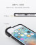 Rock ® Apple iPhone 7 Plus / 8 Plus Royle Case Ultra-thin Dual Metal + inbuilt Stand Soft / Silicon Case