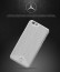 Mercedes Benz ® Apple iPhone 8 Pure Line Perforated Genuine Leather Hard Case Back Cover