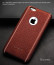 Vaku ® Apple iPhone 6 / 6S King Series 4-Layer Stitched Textured Leather Shell with Logo Display Back Cover