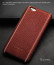 VAKU ® Apple iPhone 6 / 6S king Series 4 layer Stitch Leather Shell with Metallic Logo Display Back Cover