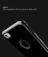 Vaku ® Apple iPhone 5 / 5S / SE Altrim Grained Leather Ultra-thin Metal Electroplating Splicing PC Back Cover