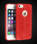 Vorson ® Apple iPhone 5 / 5S / SE Lexza Series Double Stitch Leather Shell with Metallic Logo Display Back Cover