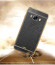 VAKU ® Samsung Galaxy J5 (2016) Leather Stitched Gold Electroplated Soft TPU Back Cover