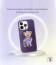 Santa Barbara Polo Club ® Apple iPhone 14 Pro Max Woven Bear Designer Series Leather Case Back Cover