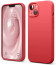Vaku Luxos ® For Apple iPhone 13 mini Liquid Silicon Velvet-Touch Silk Finish Shock-Proof Back Cover [ Only Back Cover ]